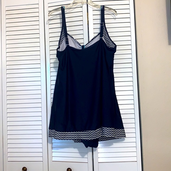 Swimsuit Navy Blue - Picture 2 of 3